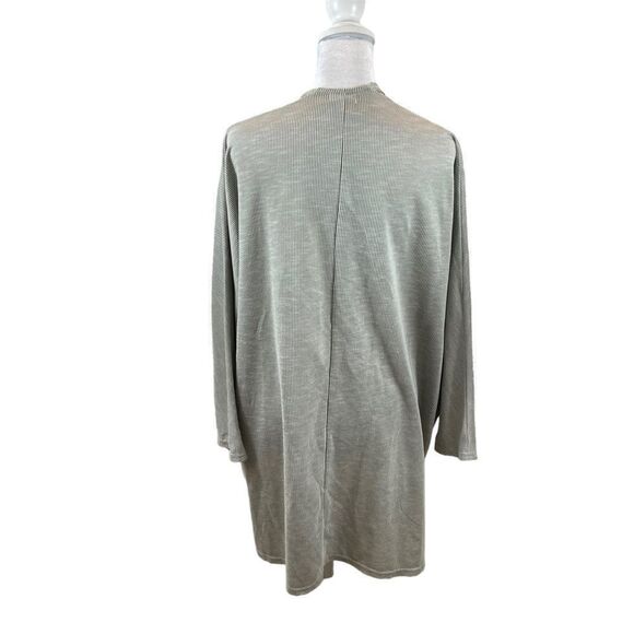 Donni Brand Striped Open Front Cardigan Lightweight Jacket One Size - Picture 6 of 10